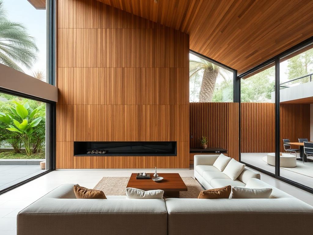 Materiais, volumes e integração com a paisagem — referência de Arquitetura contemporânea